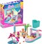 MEGA Barbie Color Reveal Building Toy Playset, Dolphin Exploration with 121 Piec Carousel 1