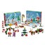 Plus Plus Christmas Advent Calendar 2024, 25 Kids Building Block Toys, Mini 3D P Carousel 1