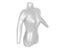 PVC Inflatable Female Full Body Mannequin For Clothing Display Carousel 1