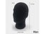 Male Foam Flocking Head Model Glasses Headset Wig Display Stand Tool Mannequin Carousel 4