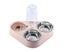 500ml Dog Bowl Cat Feeder Bowl With Dog Water Bottle Automatic Drinking Pet Carousel 1