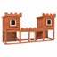 Outdoor Large Rabbit Hutch House Pet Cage Double House Oiboia Carousel 1
