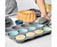 24Pcs Silicone Cake Mold Round Shaped Muffin Cupcake Baking Molds Kitchen C Carousel 4