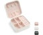 Mini Jewelry Travel Case,Small Travel Jewelry Organizer, Portable Jewelry B Carousel 1