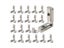 20Pc Aluminum Extrusion Profiles 1515 3030 Series L-Shape T Slot Europe Carousel 1