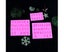 3Pcs Letter Molds for Chocolate, Silicone Chocolate Molds, Mini Letter Resi Carousel 3