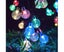 Solar Fairy Lights Outdoor, 12M 100 Led Fairy Lights Outdoor Waterproof Cry Carousel 3