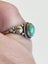 Vintage Turquoise Ring Sterling Silver Carousel 4