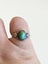 Vintage Turquoise Ring Sterling Silver Carousel 1