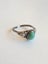 Vintage Turquoise Ring Sterling Silver Carousel 2