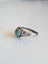 Vintage Turquoise Ring Sterling Silver Carousel 6