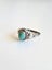 Vintage Turquoise Ring Sterling Silver Carousel 3