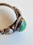 Vintage Turquoise Ring Sterling Silver Carousel 8
