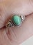 Vintage Turquoise Ring Sterling Silver Carousel 9
