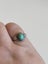 Vintage Turquoise Ring Sterling Silver Carousel 19