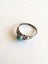 Vintage Turquoise Ring Sterling Silver Carousel 20