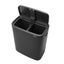 Brabantia Bo Touch Bin (2 x 30L) Matte Black Carousel 6