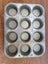 Old Retro Metal Muffin Pan EKCO Carousel 1
