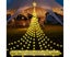 Solar-Powered Star Waterfall Strip Lights - 2M 198 LEDs, 8 Modes, IP54 Outd Carousel 1