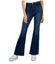Celebrity Pink Womens Braided-Waist Flared Jeans Carousel 1