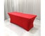 Table Cover Solid Color Stretchable Polyester Banquet Events Desk Cloth for Carousel 1