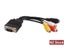 PC VGA to S-Video AV RCA TV Out Converter Adapter Carousel 1