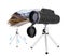 40X60 Zoom Optical Lens Monocular Telescope Compass + Tripod+ Clip Universa Carousel 4
