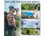 High Definition Monoculars Telescope, 12X50,High Power Monocular with Smart Carousel 7