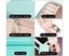 2 Piece Travel Jewelry Box Travel Jewelry Organizer PU Leather Jewelry Stor Carousel 3