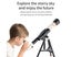 NO.XD168-004 Astronomical Telescope With Tripod Entry Level Children Telesc Carousel 4