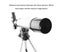 High Definition Refractive Astronomical Telescope Tripod 50mm Aperture 360m Carousel 4