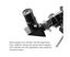High Definition Refractive Astronomical Telescope Tripod 50mm Aperture 360m Carousel 5