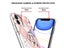 Finger Ring Kickstand Case Cover for iPhone 11 Marble & Flower Carousel 3