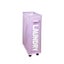 Elosung Rolling Laundry Basket With Wheels 42L Capacity 39*18.5*58Cm Laundry Bas Carousel 1