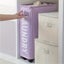 Elosung Rolling Laundry Basket With Wheels 42L Capacity 39*18.5*58Cm Laundry Bas Carousel 4