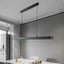 Black LED Modern Slimline Kitchen Dinning Linear Pendant Light SAA 1500x45x45mm Carousel 2