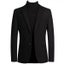 Mens Woolen Formal Business Casual Slim Blazers Black Grey Red 4XL Carousel 1