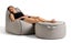Lujo Outdoor Bean Bag Chair Set Filled - Terracotta Carousel 3