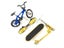 1Set Mini Two Wheel Children's Educational Finger Scooter Bike Carousel 1