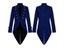 Male Magician Wedding Clothing Wine Green Blue Tailcoat Prom Outfit Carousel 2