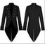 Male Magician Wedding Clothing Wine Green Blue Tailcoat Prom Outfit Carousel 4
