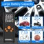 Car Tire Air Pump Portable Cordless Tire Inflator Portable Air Compressor Dual Carousel 4