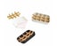 Soap Dish Bamboo Wooden Drain Container Bathroom Shower Soap Holder Case Carousel 4