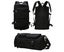 Large Capacity Travel Backpack Sport Gym Bag with Shoe Compartment - Black Carousel 2