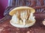 Vintage Asian carving of shell with buddha inside Carousel 4