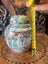 Vintage Asian craft vase with lid Carousel 5