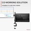 Double Monitor Arm 13 - 32" Carousel 13