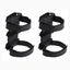 2x Portable Bike Speaker Mount Handlebar Sound Bar Holder w/2 Strap Adjustable Carousel 12