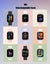 Smart Watch - Connect to ALL Phone -Waterproof - Real-Time Health Data Carousel 15