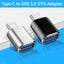 Type C Male to USB 3.0 A Female OTG Converter USB-C Premium Data Adapter Android Carousel 3